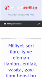 Mobile Screenshot of milliyetseriilan.com